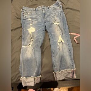 Torrid boyfriend Jean distressed size 16